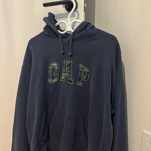 GAP Men's Navy Blue Hoodie Sweater